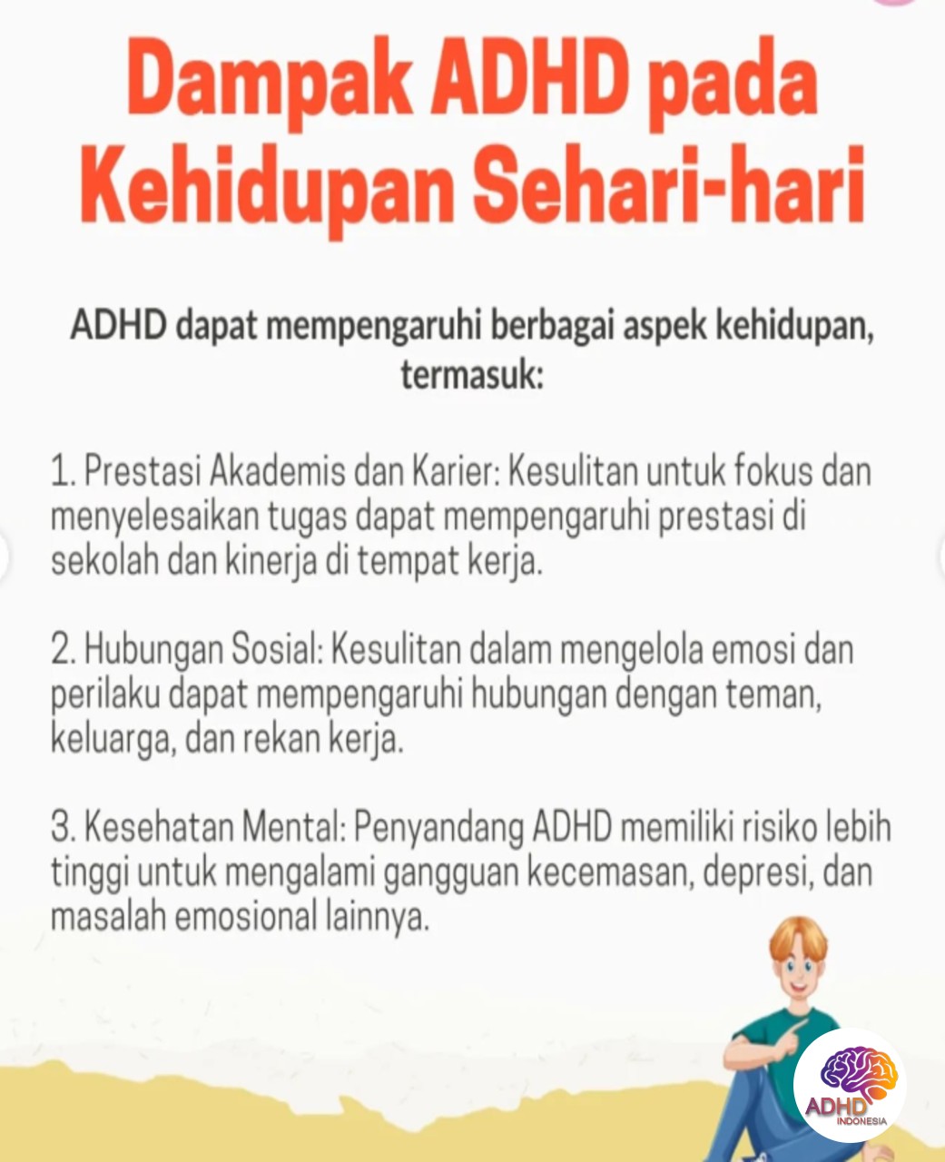 ADHD dan Hubungan Sosial Anak di Lingkungan Sekolah di Provinsi Kalimantan Selatan