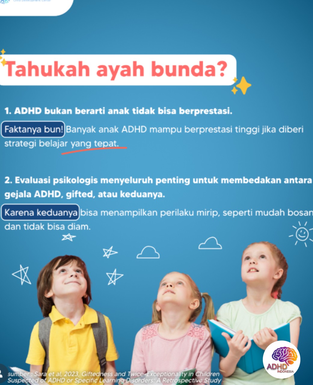 Peran Orang Tua dalam Mendampingi Anak ADHD di Provinsi Kalimantan Selatan